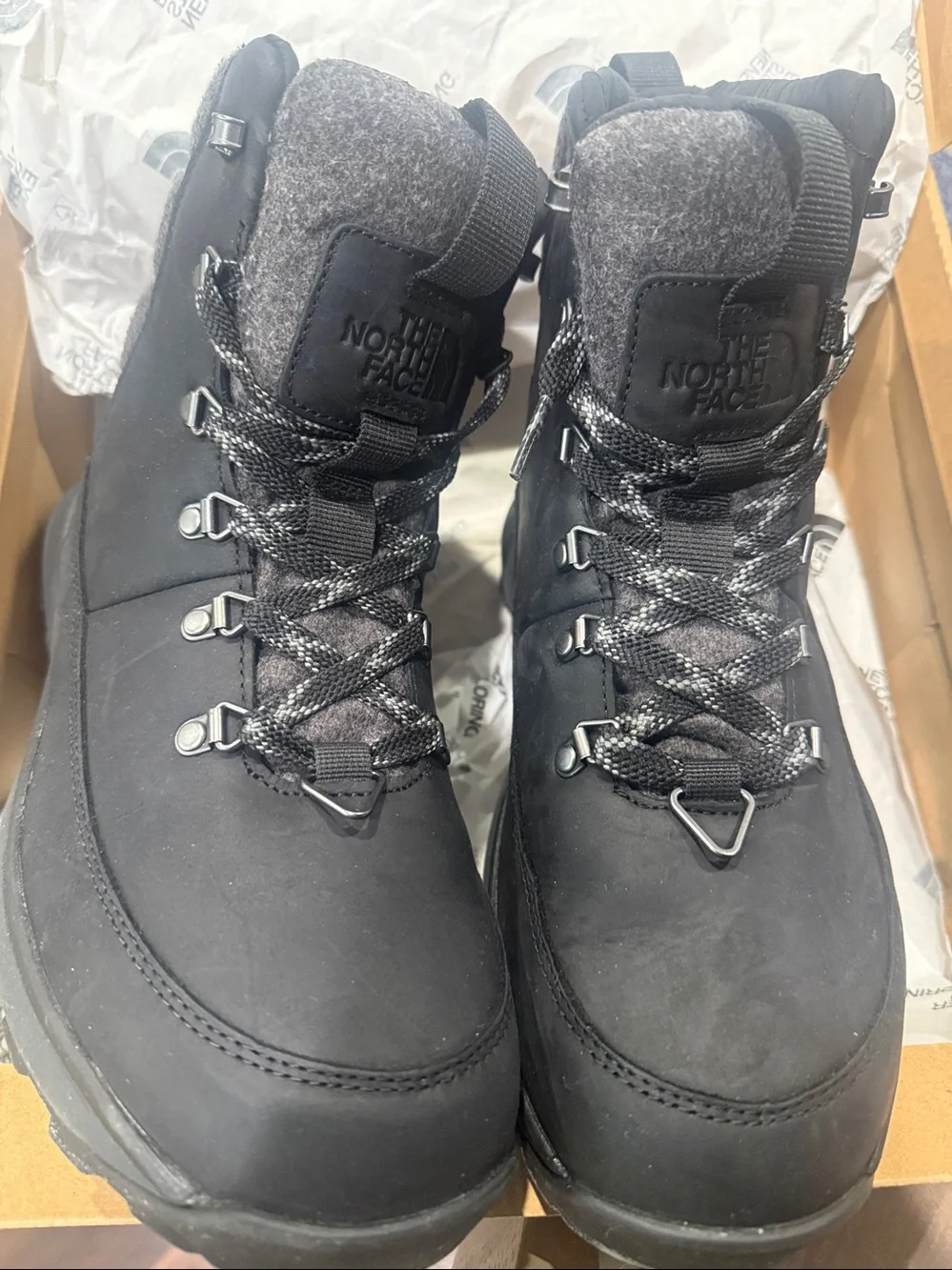 The North Face Bergen Leather Waterproof Winter boots